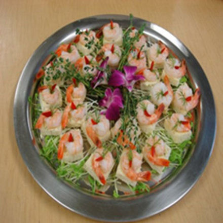 Image de Canapés aux crevettes