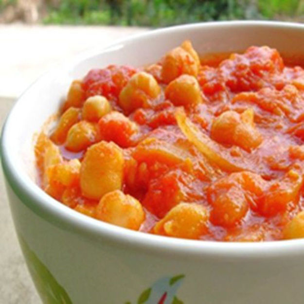 Image de Casserole de pois chiches au cari et coco