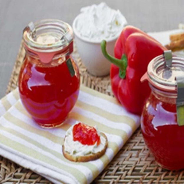 Image de Gelée de poivrons rouges