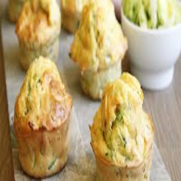 Image de Mini muffins aux courgettes