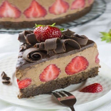 Image de Mousse chocolat fraises