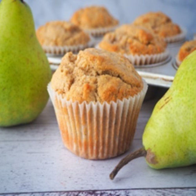 Image de Muffins érable et poires