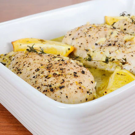 Image de Poitrines de poulet au citron classiques