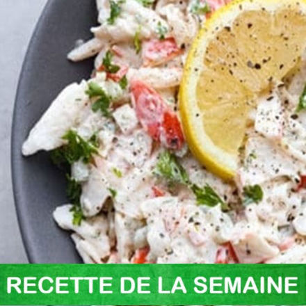 Image de Salade printanière de crabe