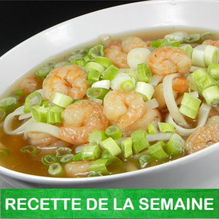 Image de Soupe tonkinoise aux crevettes