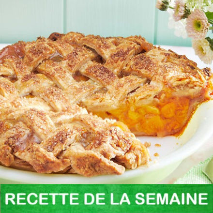 Image de Tarte aux pêches du Niagara