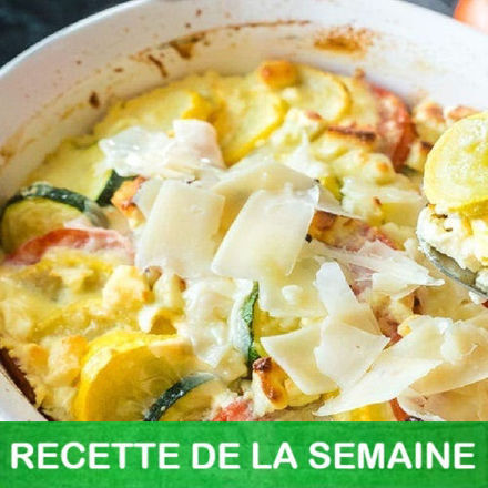 Image de Gratin de légumes frais du jardin