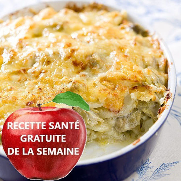 Image de Gratin de poulet aux artichauts