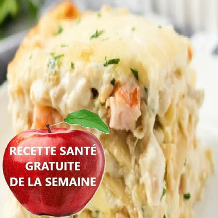 Image de Lasagne de crabe et saumon